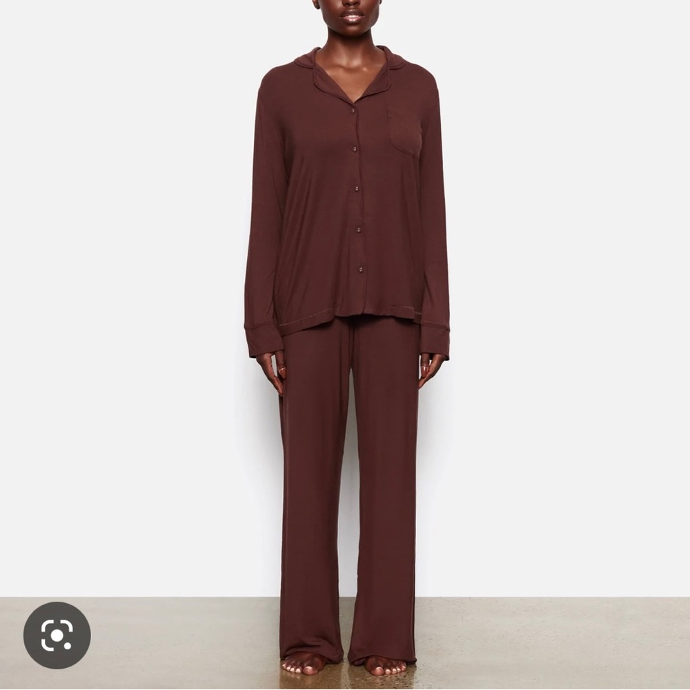 NWT Skims Pajama Set in color “Cocoa”